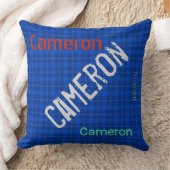 HAMbWG Vanity Coussin - Ajouter un nom - Plaid ble (Couverture)