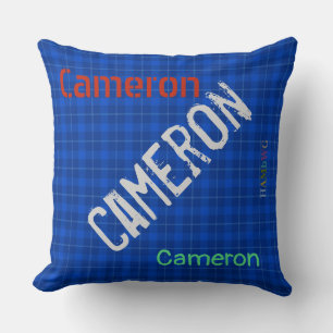 HAMbWG Vanity Coussin - Ajouter un nom - Plaid ble