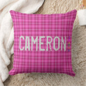 HAMbWG Vanity Coussin - Ajouter un nom - Plaid ros (Couverture)