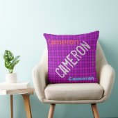 HAMbWG Vanity Coussin - Ajouter un nom - Violet Pl (Chaise)