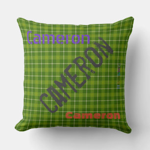 HAMbWG Vanity Coussin - Ajouter votre nom - Green 