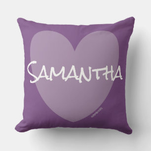 HAMbWG Vanity Pillow Heart in elke kleur met naam Kussen