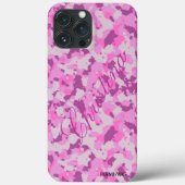 HAMbWG Xtreme Phone Case - Roze Camouflage (Achterkant)