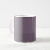 HAMbyWG 11 oz Mug de café - Lilac Plaid (Devant gauche)