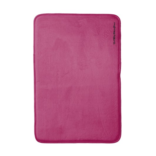 HAMbyWG - 3 maten Bath Mat - Raspberry (Voorkant Verticaal)
