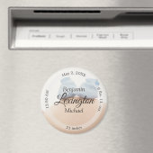 HAMbyWG - Aimant d'annonce de naissance de bébé (In Situ (Lave-vaisselle))