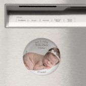 HAMbyWG - Baby Geboorteaankondiging Magneet (Insitu (Vaatwasser))