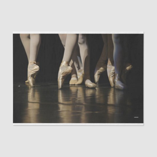 HAMbyWG - Ballerina-benen - Tissuepapier (Voorkant)