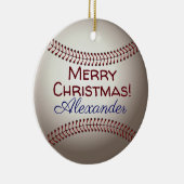 HAMbyWG - Baseball Keramisch Ornament (Rechts)