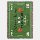 HAMbyWG Basketball Deken (Voorkant Verticaal)