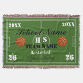 HAMbyWG Basketball Deken (Voorkant)