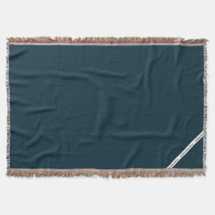 HAMbyWG - Blanket - Donkere teall Stripe Deken