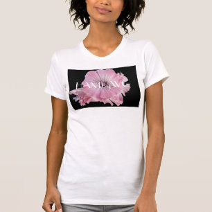 HAMbyWG Bleek Roze Wispy Flower T-shirt