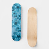 HAMbyWG BlueHibiscus Skateboard (Voorkant)