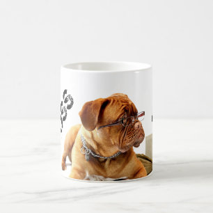 HAMbyWG - BOSS Coffee Mug - Bulldog avec lunettes