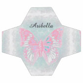 HAMbyWG - Boule de soccer - Papillon rose (Plat)