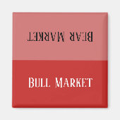 HAMbyWG - Bull Market Beer Magnet Magneet (Voorkant)