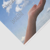 HAMbyWG - Butterfly in hand Tissuepapier (Detail)