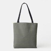 HAMbyWG - Canvas tas - Houndstooth - Om het even w (Achterkant)