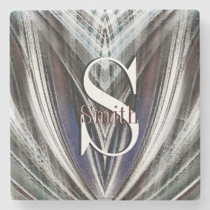 HAMbyWG Charcoal Spray Design Stenen Onderzetter