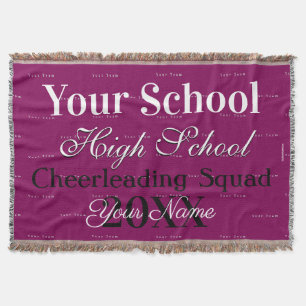 HAMbyWG - Cheerleader of Club Throw Blanket Deken