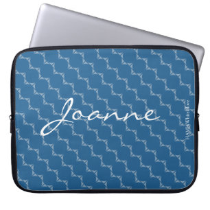 HAMbyWG - Cirkelpatroon in elke kleur Laptop Sleeve