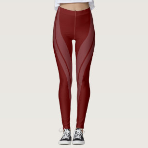 HAMbyWG - Compressie-Leggings - 2 Tone/Dark Red Leggings