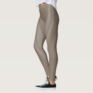 HAMbyWG - Compressie-Leggings - 2 Toon/Taupe Leggings