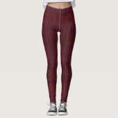HAMbyWG - Compressie-Leggings - Donkere Cherry Mix Leggings (Voorkant)
