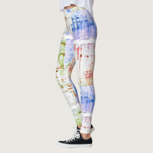 HAMbyWG Compressie Leggings - Multi Distressed