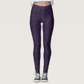 HAMbyWG - Compressie-Leggings - Paars Camouflage Leggings (Voorkant)