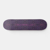 HAMbyWG Conçu - Skateboard Boho Perse pourpre (Horz)