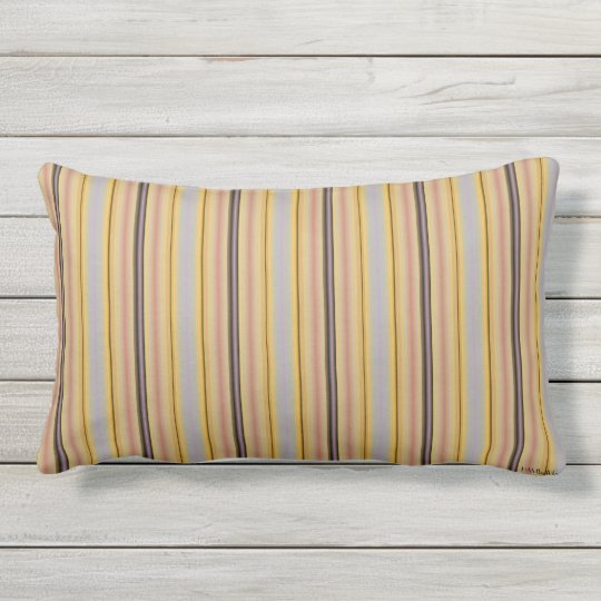 HAMbyWG - coussin lombaire - rayures de limonade