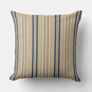 HAMbyWG - Coussin - Stripes Sapphire Or