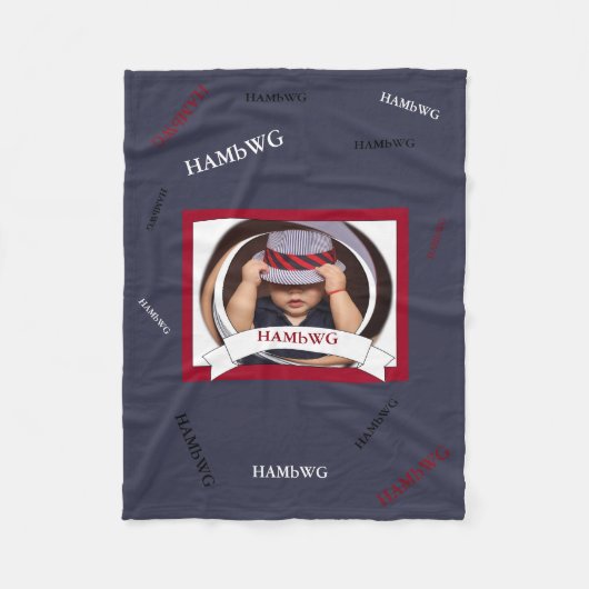 HAMbyWG - Couverture de polaire HambWG Bambino (Devant)