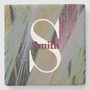 HAMbyWG Craft Kijk met Monogram Stenen Onderzetter