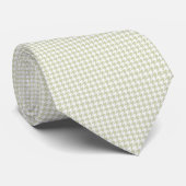 HAMbyWG - Cravate - Houndstooth blanc/os (Roulé)