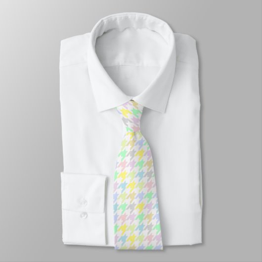 HAMbyWG - Cravate - Pastel Houndstooth (Attaché)