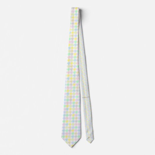 HAMbyWG - Cravate - Pastel Houndstooth (Devant)