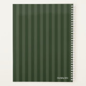 HAMbyWG - Dagelijkse fotoprinter - Kleurenstreep Planner (Achterkant)