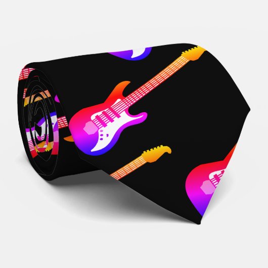 HAMbyWG - Elektrische gitaren Stropdas (Opgerold)