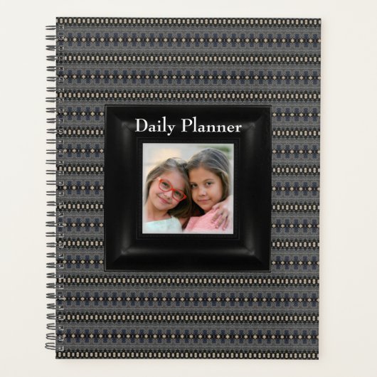 HAMbyWG - Foto Daily Planner - Blauw & kreme (Voorkant)