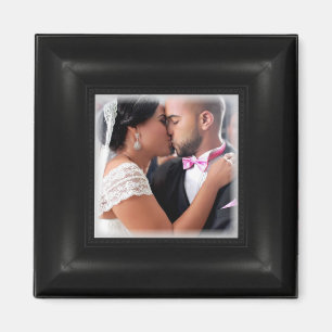 HAMbyWG - Foto Magnet met zwarte grens Magneet