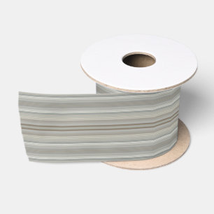HAMbyWG - Gift Ribbon - Warm grijs Stripe Lint