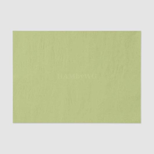 HAMbyWG - Gift Tissue - Celery Tissuepapier (Voorkant)