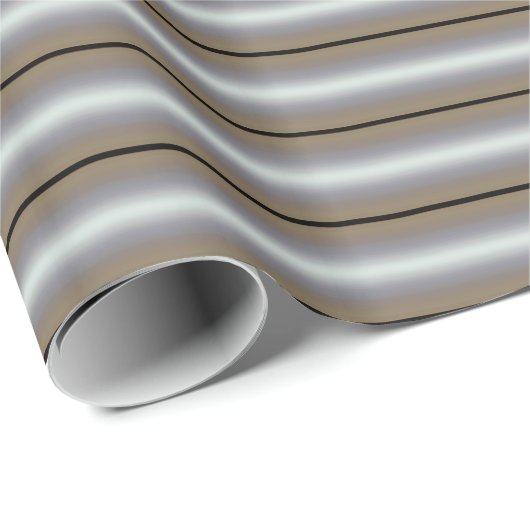 HAMbyWG - Gift Wrap - Art Deco Stripe Cadeaupapier (Rol Hoek)
