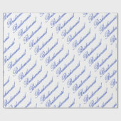 HAMbyWG - Gift Wrap - Bridesmaid Cadeaupapier (Vlak)