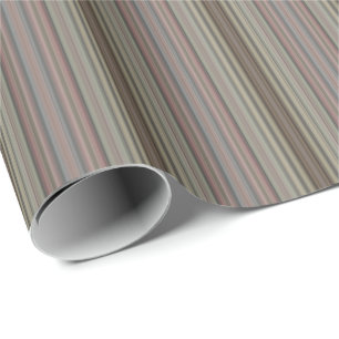 HAMbyWG - Gift Wrap -  Mauve Stripe Cadeaupapier
