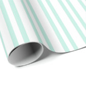 HAMbyWG - Gift Wrap - Mint Stripes 1 Cadeaupapier (Rol Hoek)