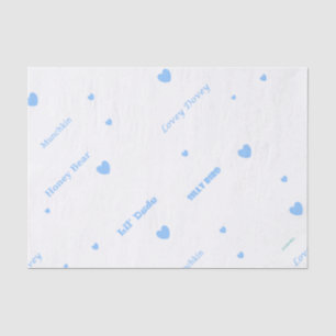 HAMbyWG Gift Wrap Tissue - Baby Boy Tissuepapier